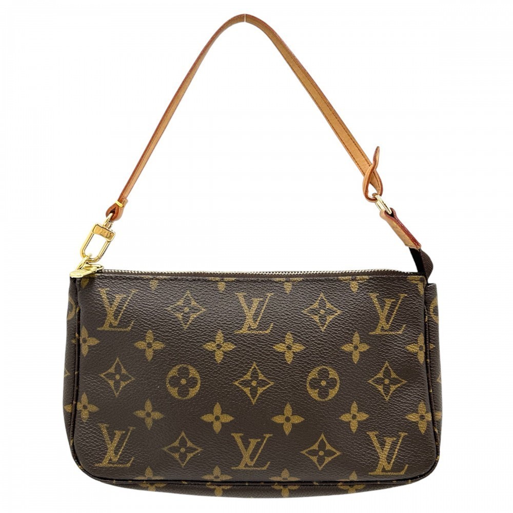 Louis Vuitton Handbag Pochette Accessoires Pouch Small Bag Brown
